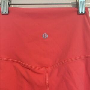 Lululemon High Rise Crop 23” Glazed Pink, Size 0
